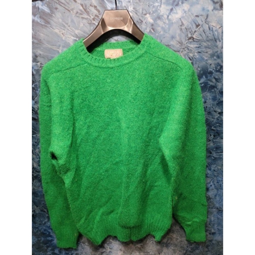 Green Loft and Brownstone Sweater